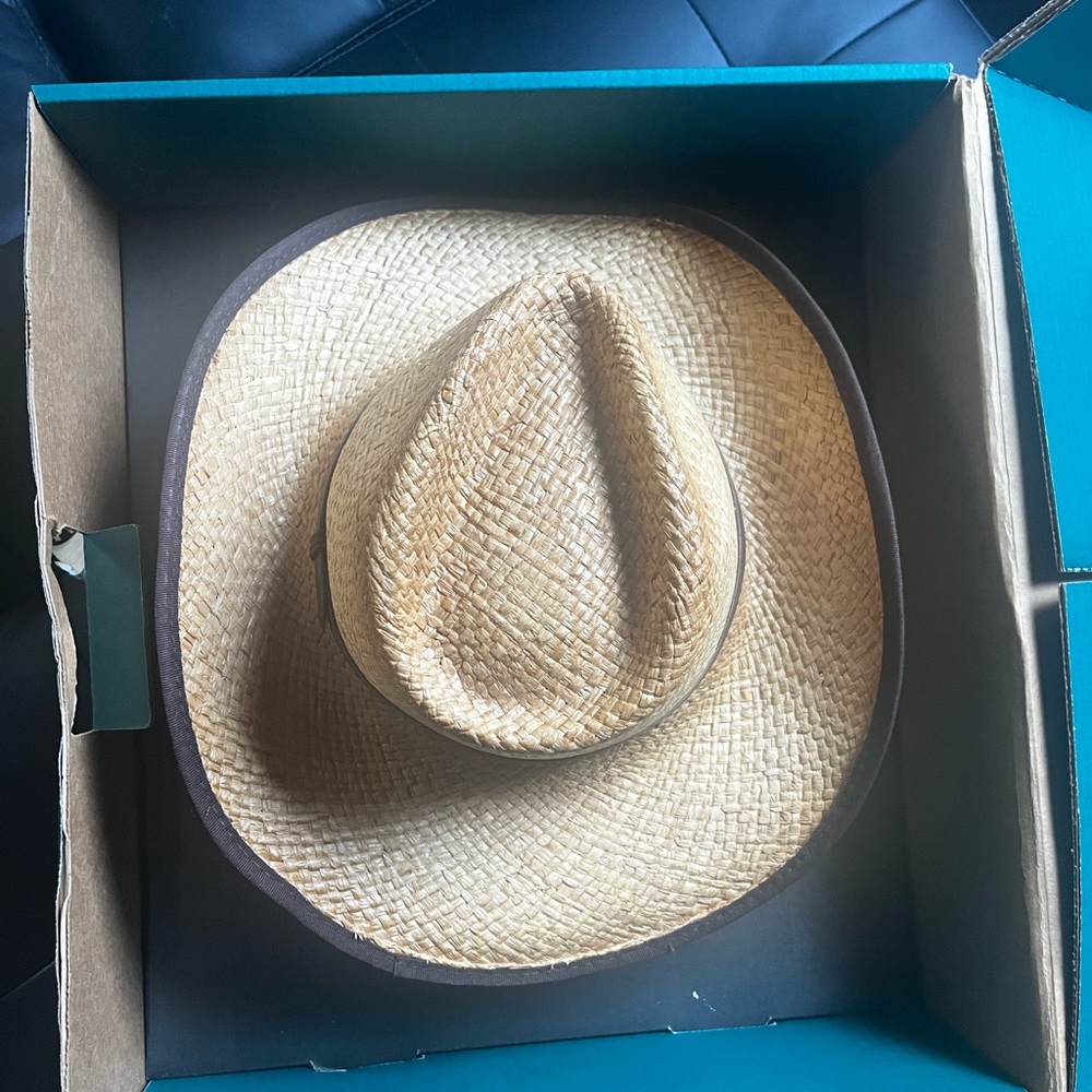 Women's Tan Straw Hat